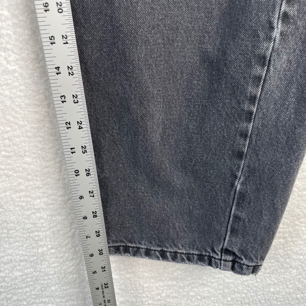 BDG Urban Outfitters Baggy Barrel Wide Leg Jeans Washed Black 28W High‎ Rise - Picture 11 of 14
